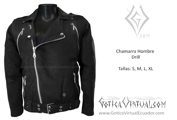 chamarra drill masculina tienda online venta rock metal ecuador duran quevedo guayaquil