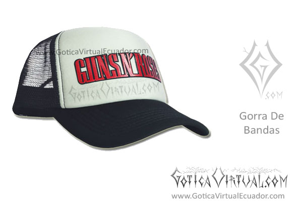 gorra bandas gunsroses accesorios metal metalera quito pedidos internet ventas domicilio 